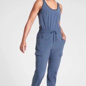 Athleta Unbound Jumpsuit Blue